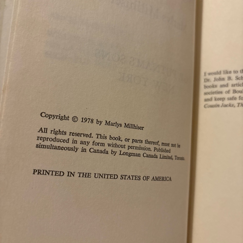 The Mirror by Marlys Millhiser - 1978 Vintage Horror 1st Edition HC - No DJ - Picture 4 of 9